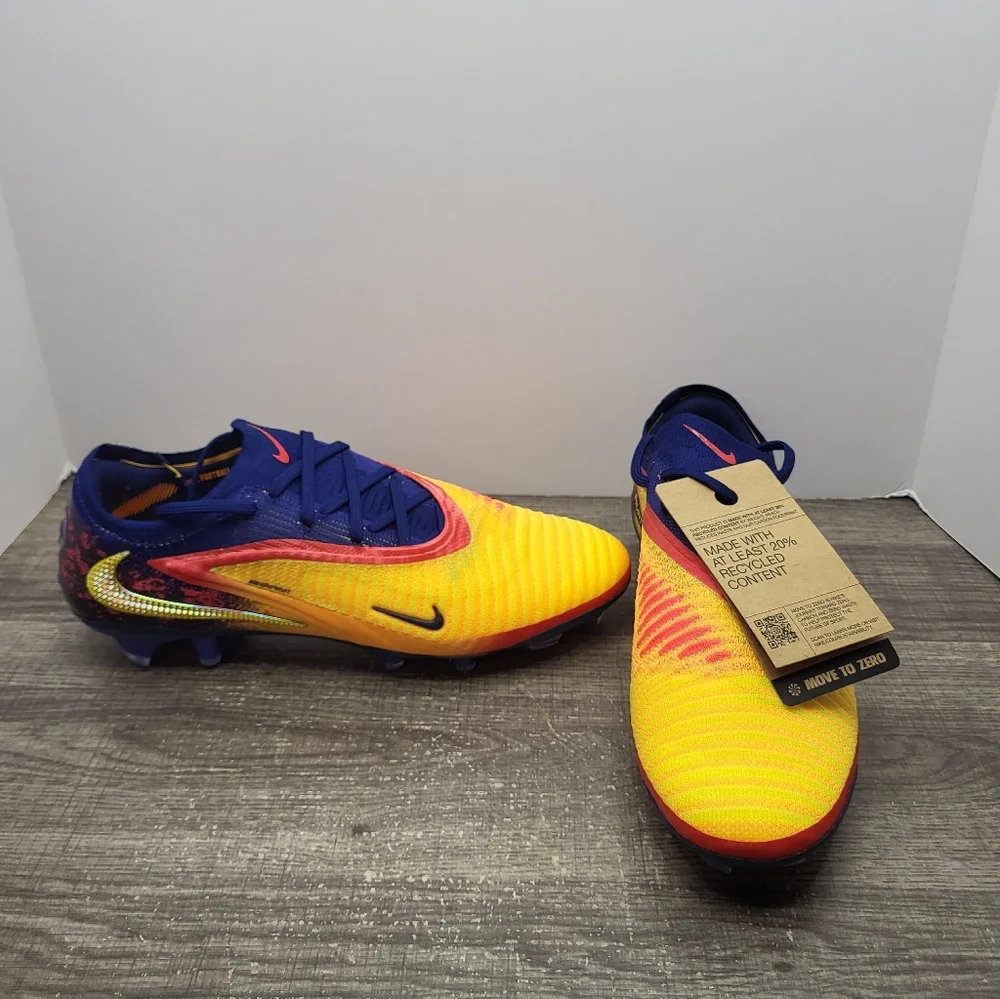 Nike Phantom 6 Low Elite FG Erring Harland Soccer Cleats HQ2332-800 Mens Sz 7.5 - Picture 1 of 7